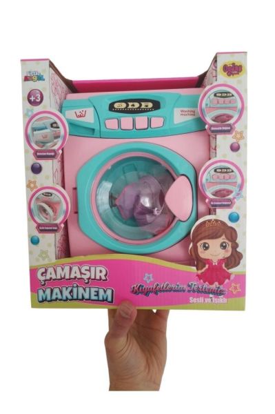 Pilli Büyük Çamaşır Makinesi