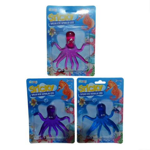 Yapışkan Hayvanlar Ahtapot