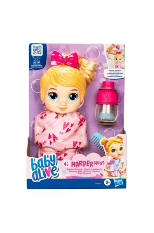 Baby Alive Şampuanla ve Sarıl Harper Hugs