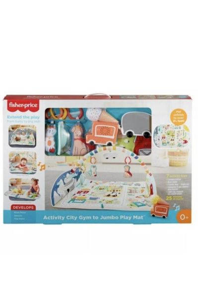 Fisher-Price Şehir Macerası Jumbo Jimnastik Merkezi GJD41