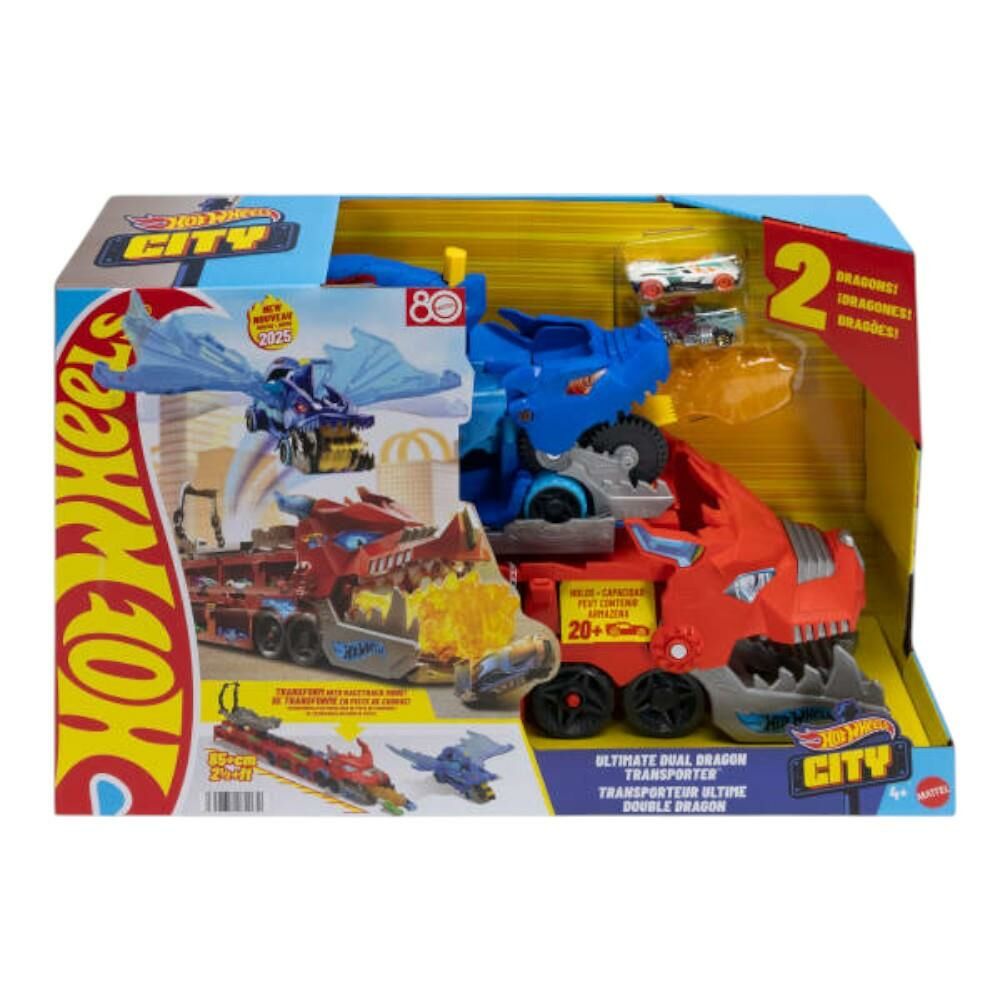 Hot Wheels Ultimate Çift Ejderha Taşıyıcı Tır