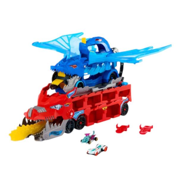 Hot Wheels Ultimate Çift Ejderha Taşıyıcı Tır