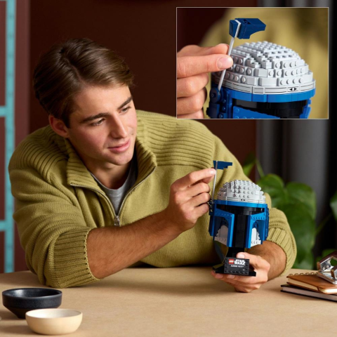 LEGO® Star Wars™ Jango Fett™ Kaskı, Yetişkinler için İnşa Edilebilen Model Seti 75408