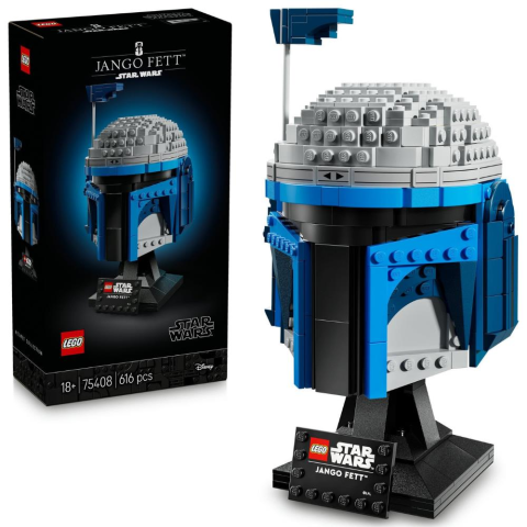 LEGO® Star Wars™ Jango Fett™ Kaskı, Yetişkinler için İnşa Edilebilen Model Seti 75408