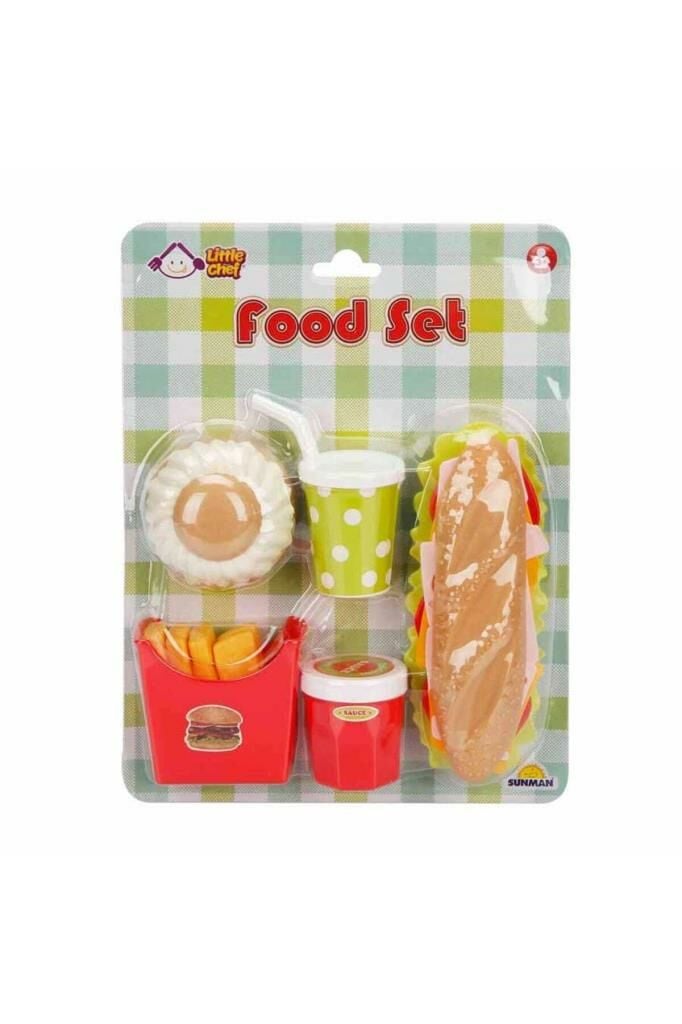 Little Chef Fast Food Yiyecek Oyun Seti