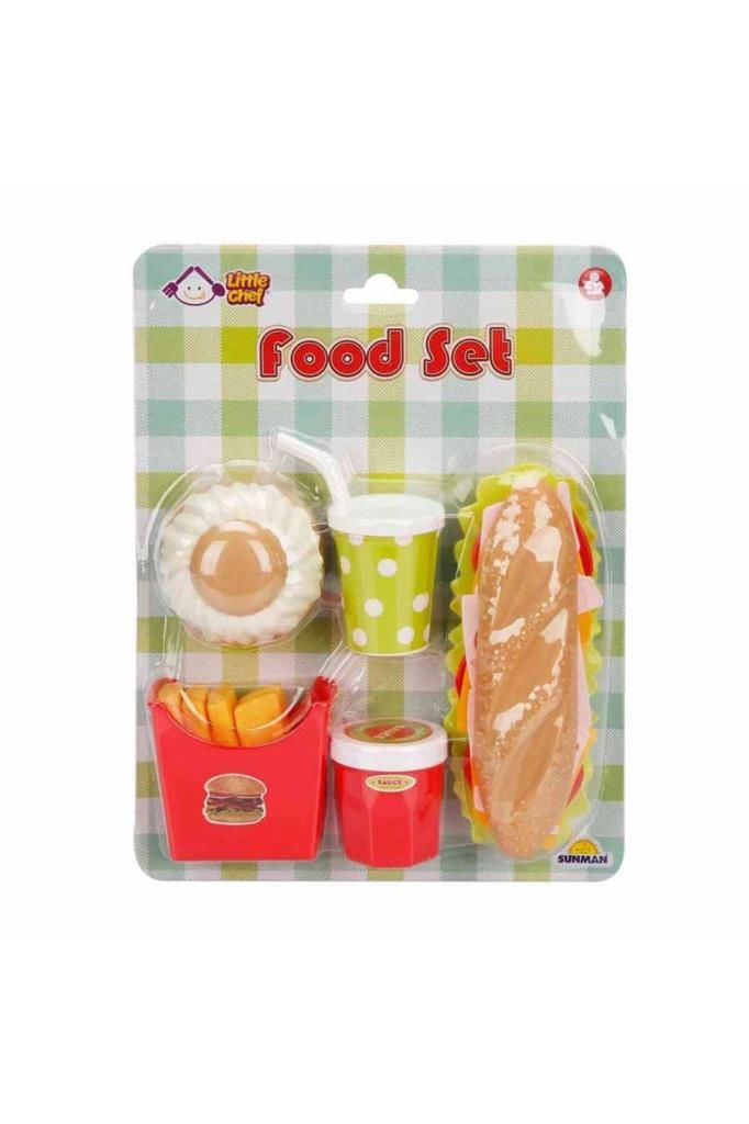 Little Chef Fast Food Yiyecek Oyun Seti
