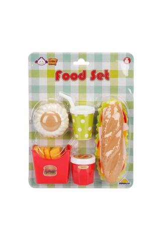 Little Chef Fast Food Yiyecek Oyun Seti