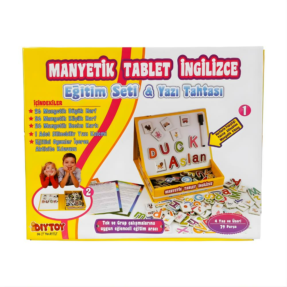 Manyetik Tablet İngilizce Eğitim Seti