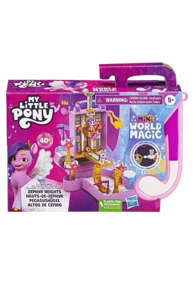 My Little Pony Mini Dünya Sihri: Kompakt Yaratıcı Oyun Seti Zephyr Heights F3876-f5247