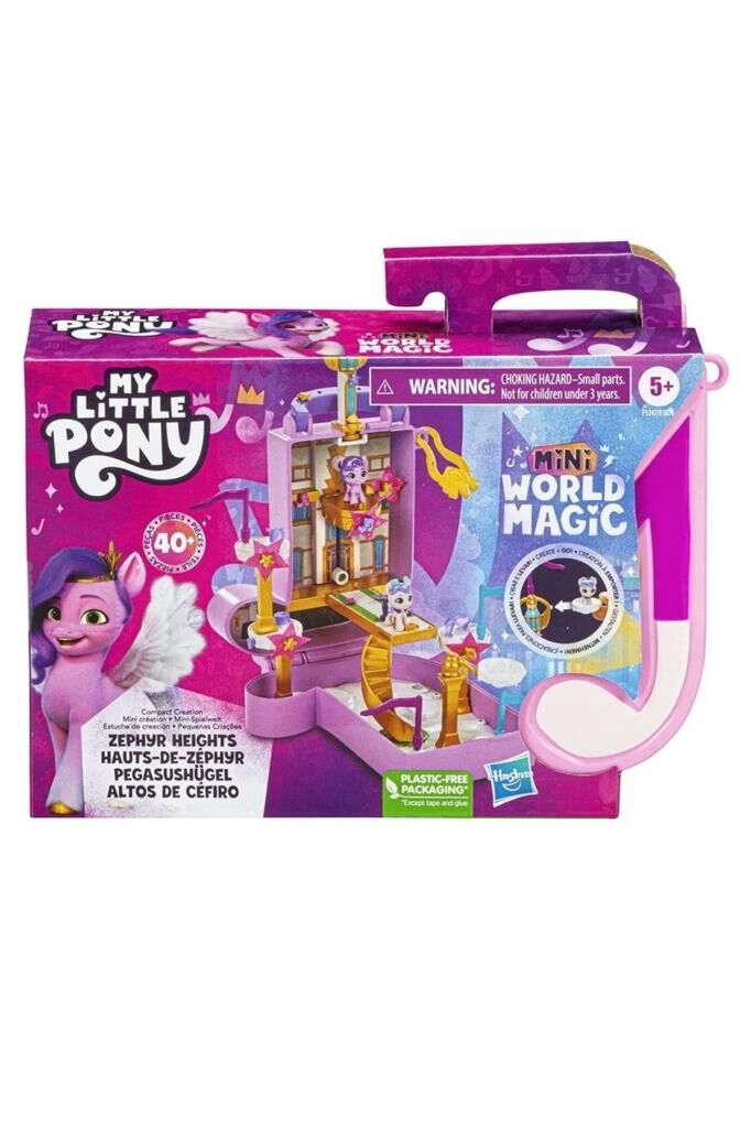My Little Pony Mini Dünya Sihri: Kompakt Yaratıcı Oyun Seti Zephyr Heights F3876-f5247