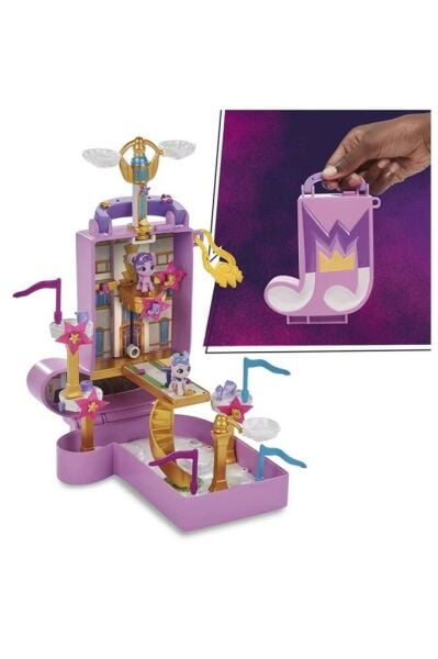 My Little Pony Mini Dünya Sihri: Kompakt Yaratıcı Oyun Seti Zephyr Heights F3876-f5247