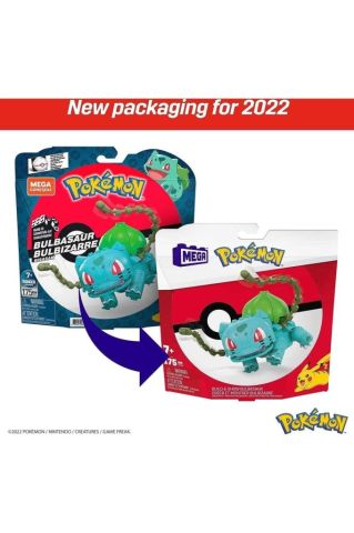 Pokemon Mega Construx Pokemon Bulbasaur Buildable 175 Parça