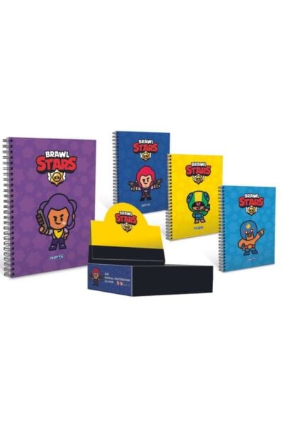 Brawl Star Sp.a6 (10x15 Cm) Karton Kapak Not Defteri