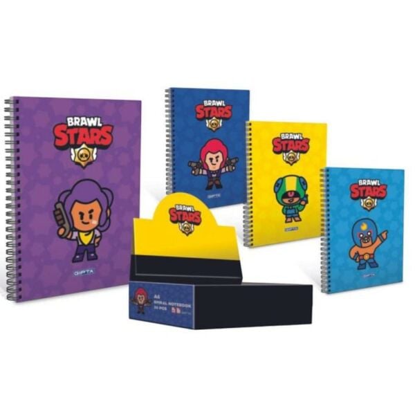 Brawl Star Sp.a6 (10x15 Cm) Karton Kapak Not Defteri