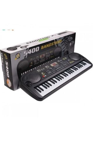 Elektronik Klavye Mikrofonlu 54 Tuşlu Müzikal Piyano Org