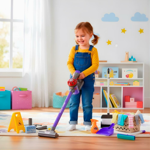 Pilli Aks Dikey Süpürge