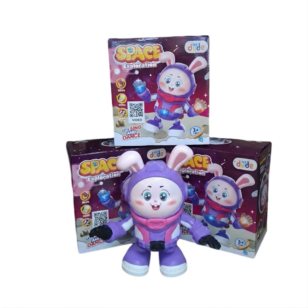 SH Elektrikli Çok Yönlü Dans Eden Astronot Tavşan