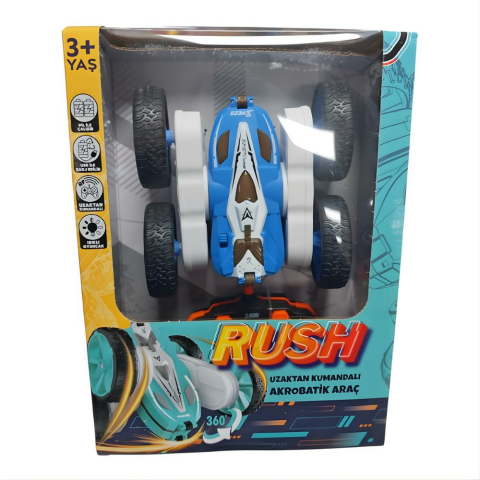 Uzaktan Kumandalı Işıklı Akrobatik Araba