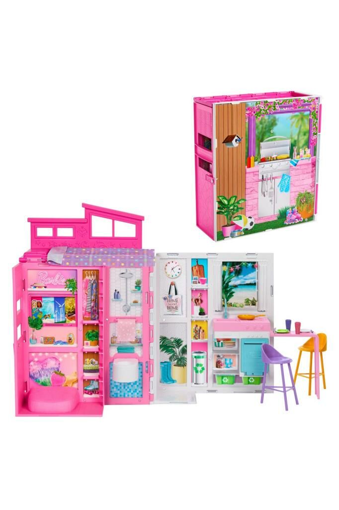 Barbie Yeni Portatif Evi HRJ76