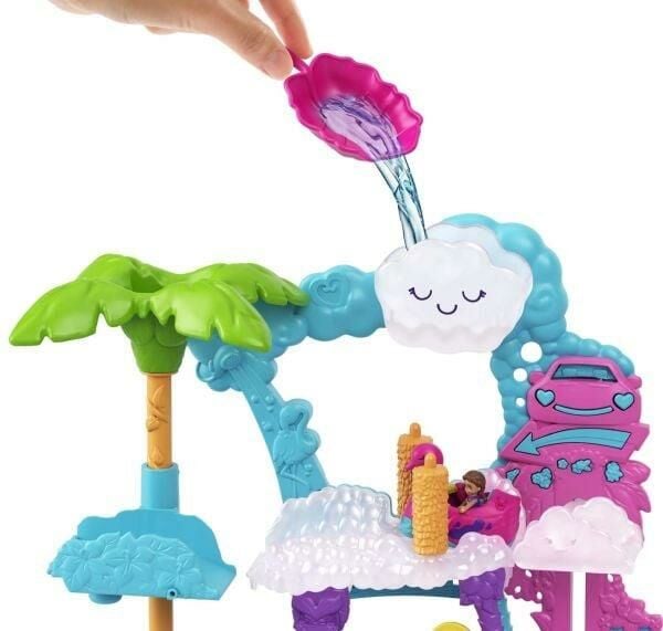 Polly Pocket Flamingo Araba Su E§lencesi Seti Mtl-Hhj05
