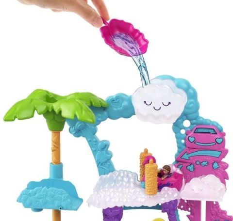 Polly Pocket Flamingo Araba Su Eğlencesi Seti Mtl-Hhj05