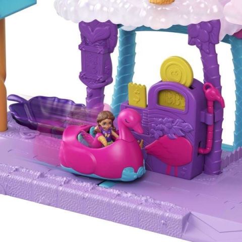 Polly Pocket Flamingo Araba Su Eğlencesi Seti Mtl-Hhj05