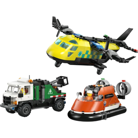 LEGO® City Uçak, Servis Kamyonu ve Hoverkraft Karışımı 60505