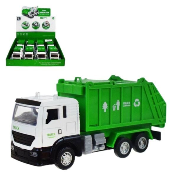 Metal Çöp Kamyonu