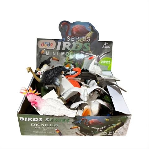 SH Plastik Figürler 16'lı Uçan Kuş