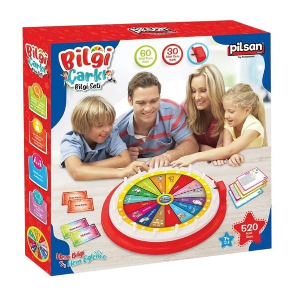 Bilgi Çarkı Bilgi Seti -Pilsan Oyuncak 03 701