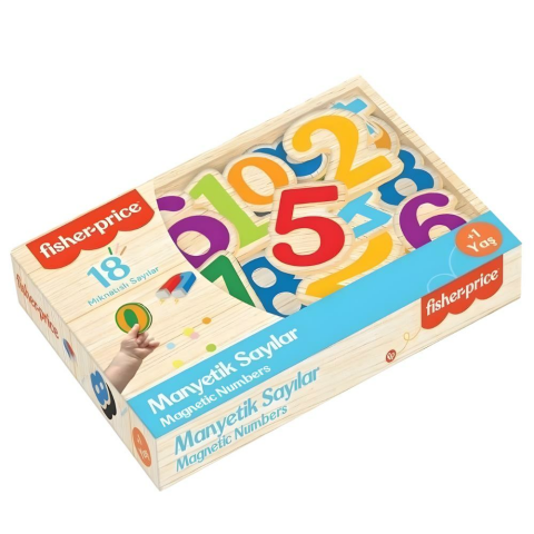 Fisher-Price Diytoy Manyetik Sayılar 18 Parça
