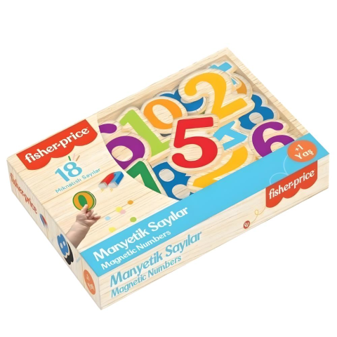 Fisher-Price Diytoy Manyetik Sayılar 18 Parça