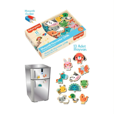 Fisher-Price Manyetik Hayvanlar Çiftlik 11 Parça