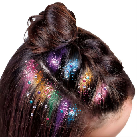 Cra-Z-Art Shimmer N Sparkle Deluxe Saç Tasarım Stüdyosu Seti