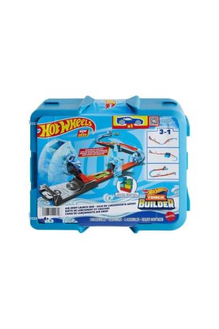 HNJ67 Hot Wheels Track Builder Rüzgar Temalı Akrobasi Seti