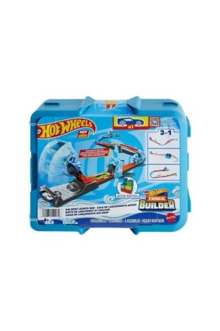 HNJ67 Hot Wheels Track Builder Rüzgar Temalı Akrobasi Seti