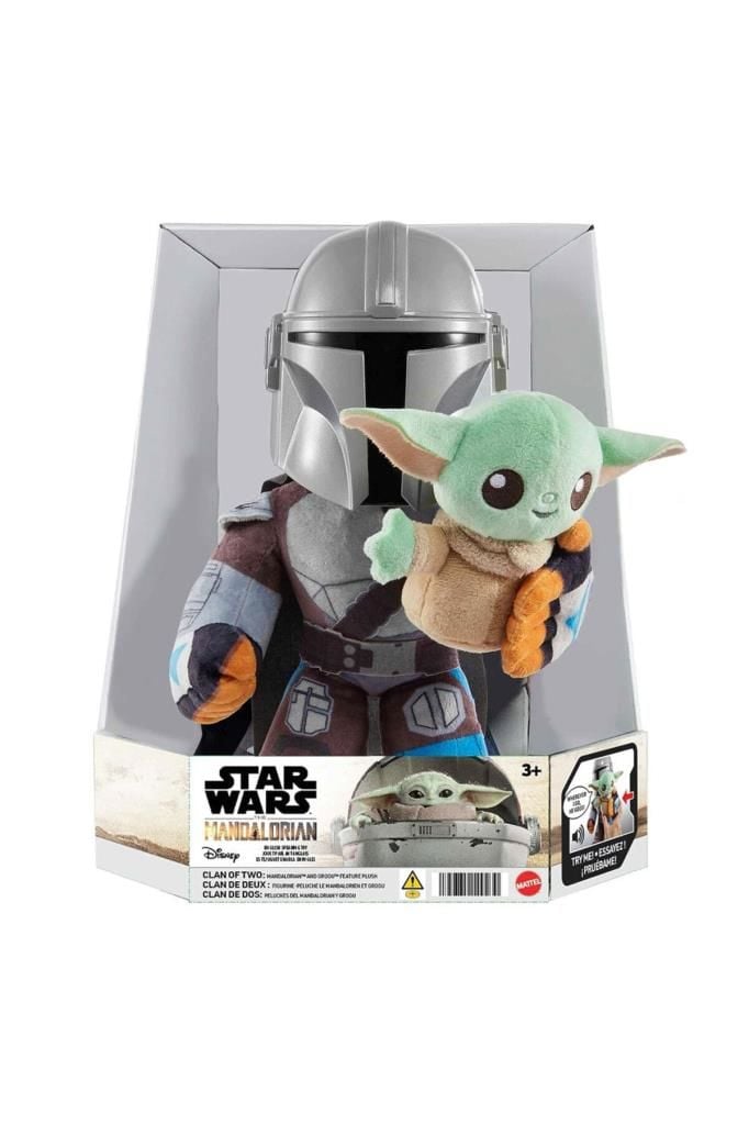 Star Wars Mandalorian Sesli Pelüş Figür HNT52