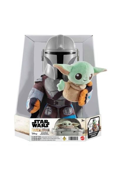Star Wars Mandalorian Sesli Pelüş Figür HNT52