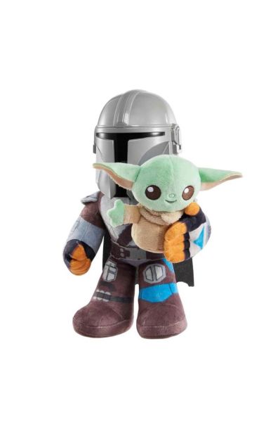 Star Wars Mandalorian Sesli Pelüş Figür HNT52