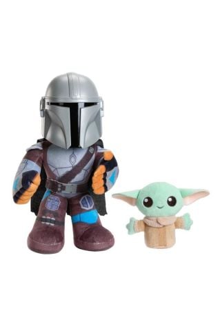 Star Wars Mandalorian Sesli Pelüş Figür HNT52