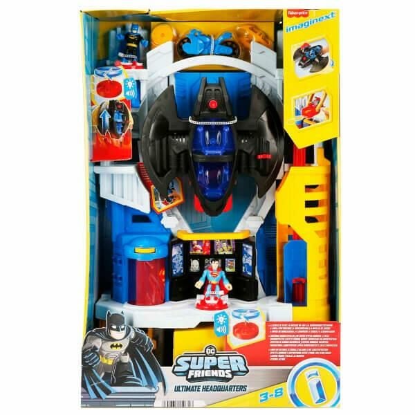 Imaginext DC Super Friends Ultimate Headquarters Sesli ve Işıklı Macera Oyun Seti HNW08