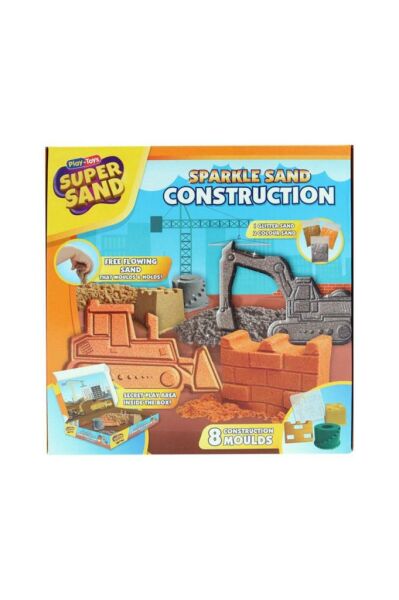Playtoys Süper Sand Construction Oyun Kumu Kumsal Oyun Kumu Seti