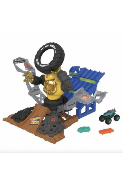 Hot Wheels Monster Trucks Arena'da Şampiyonluk Mücadelesi Oyun Seti Hpn71