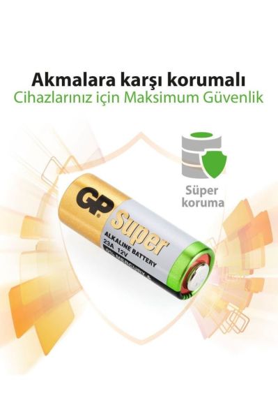 GP 23a 12v Alkalin Pil Kapı Kumanda Pili
