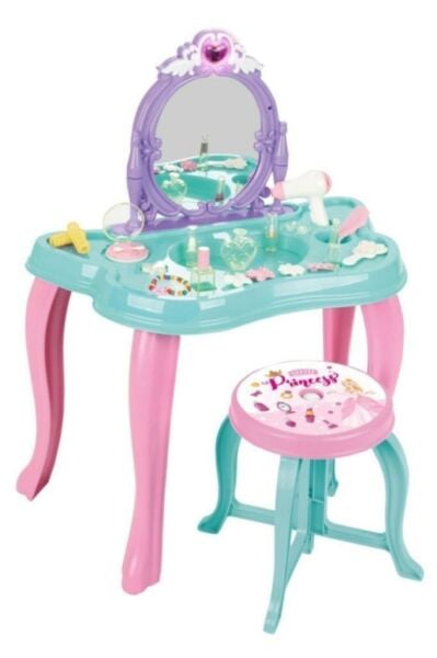 Müzikli Sihirli Kelebek Makyaj Masası Mor