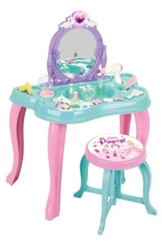Müzikli Sihirli Kelebek Makyaj Masası Mor