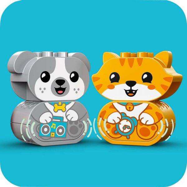 10977 LEGO® DUPLO® Sesli İlk Yavru Köpeğim ve Yavru Kedim