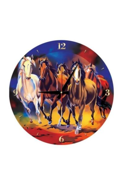 Art Puzzle Yılkı Atları 570 Parça Saat Puzzle