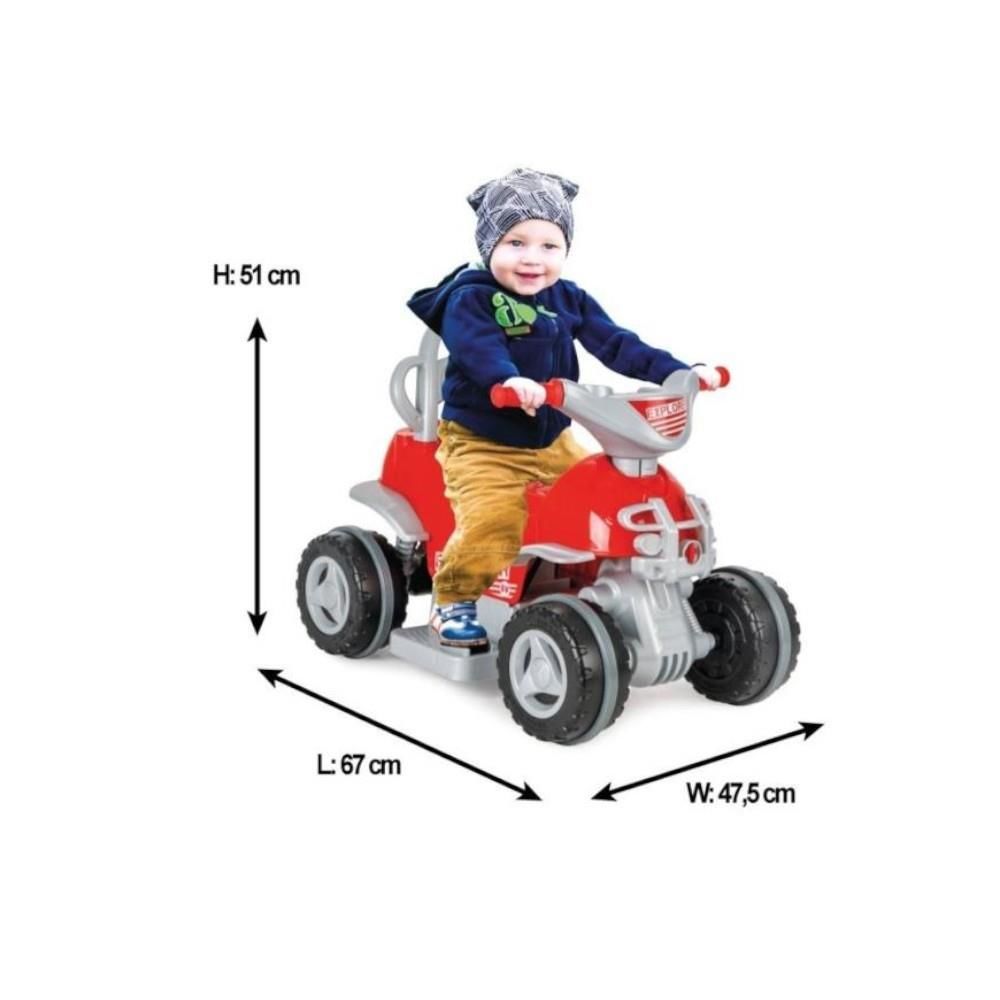 Explorer Atv 6V Akülü (Kırmızı)