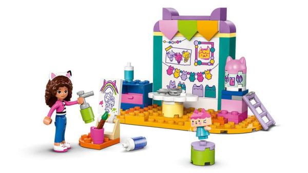 10795 LEGO® Gabby's Dollhouse Karton Yavru Kedi ile El Sanatları